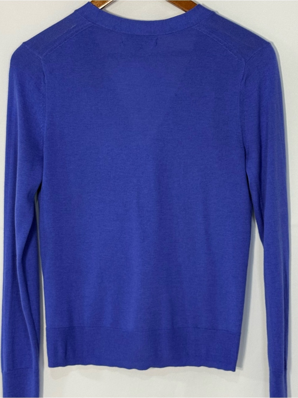 Banana Republic Blue Button Front Lightweight Cardigan XS - Picture 6 of 7